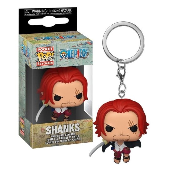 ONE PIECE - Pocket Pop Keychains - Shanks