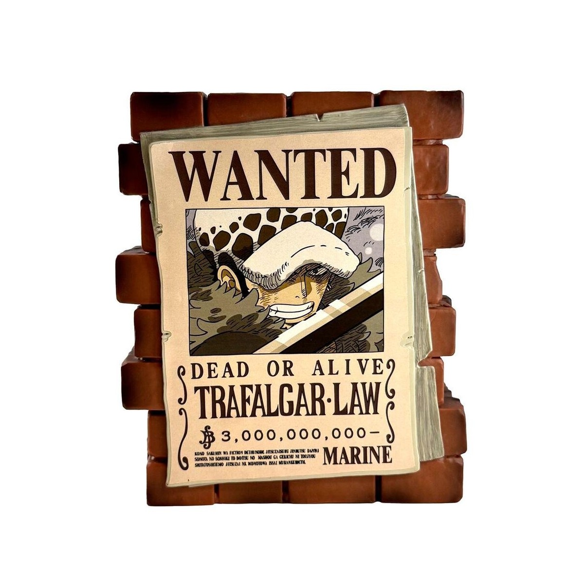 ONE PIECE - Law "Wanted" - Tirelire PVC 16cm