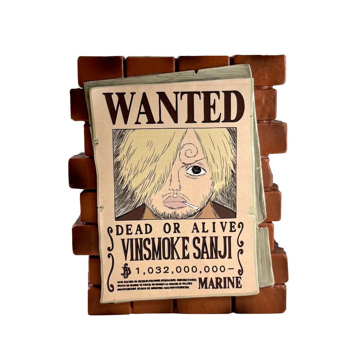 ONE PIECE - Sanji "Wanted" - Tirelire PVC 16cm