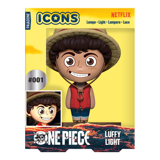 ONE PIECE NETFLIX - Luffy - Lampe Icon 11cm