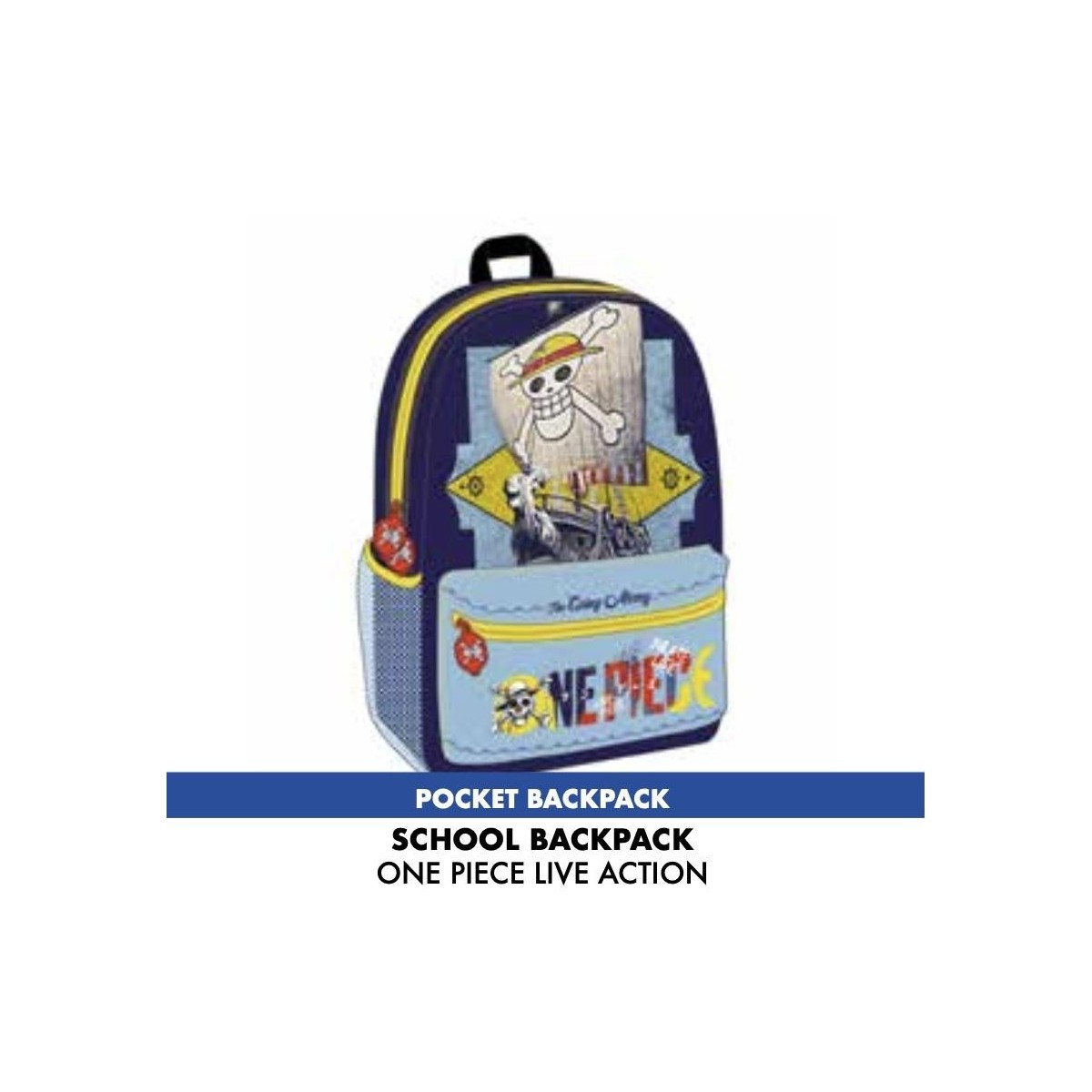 ONE PIECE - Going Merry - Sac à dos scolaire (29x16x38)