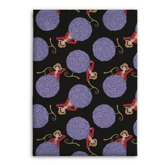 ONE PIECE - Couverture Flanelle 110x150cm - Luffy