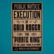 ONE PIECE NETFLIX - Set de 3 Plaques en Métal