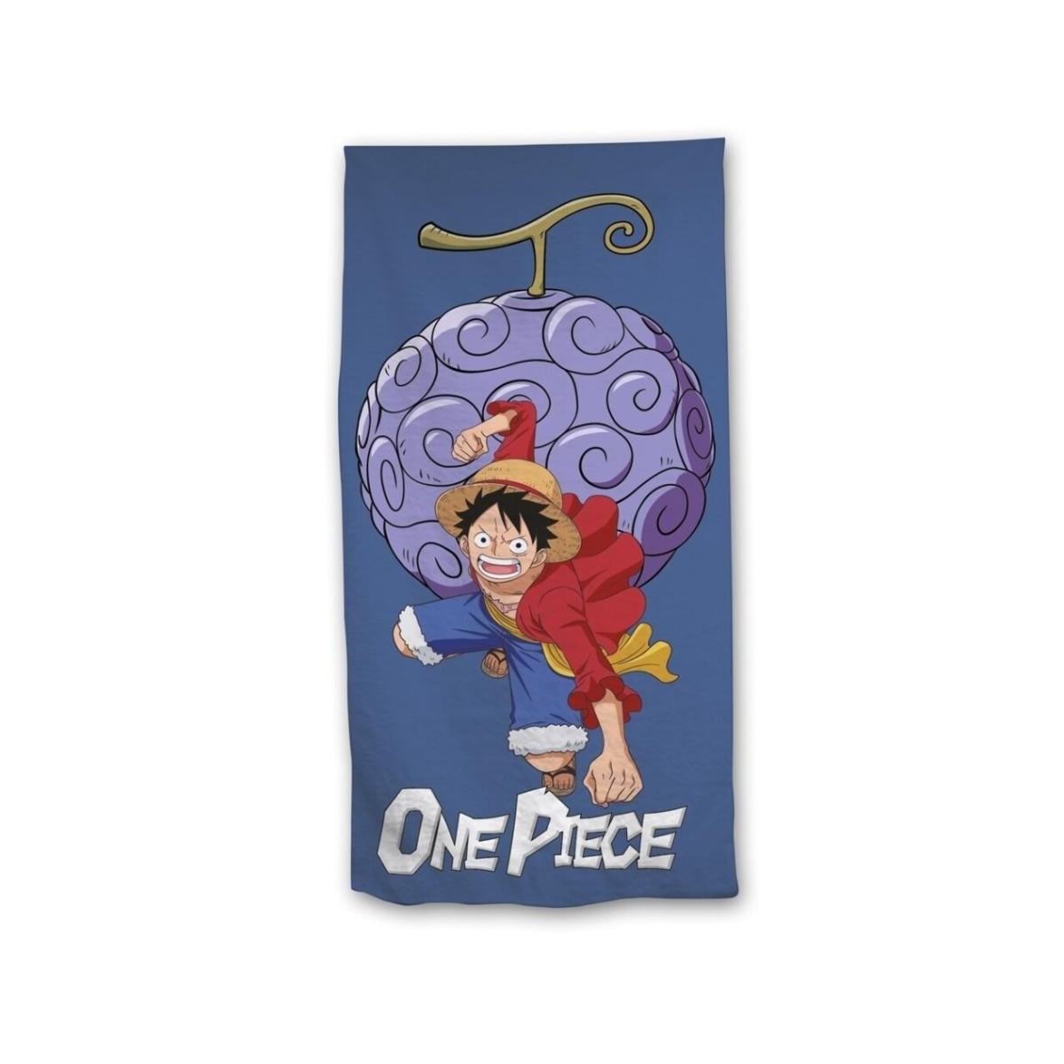 ONE PIECE - Luffy et Gomu Gomu no Mi - Serviette de Plage 70x140cm