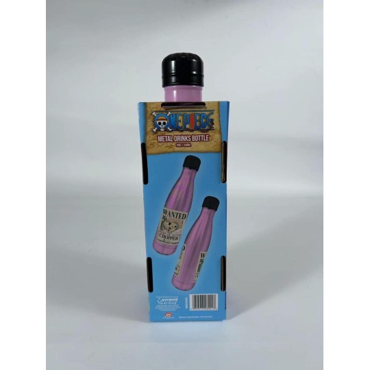 ONE PIECE - Chopper Wanted - Bouteille en métal - 540 ml