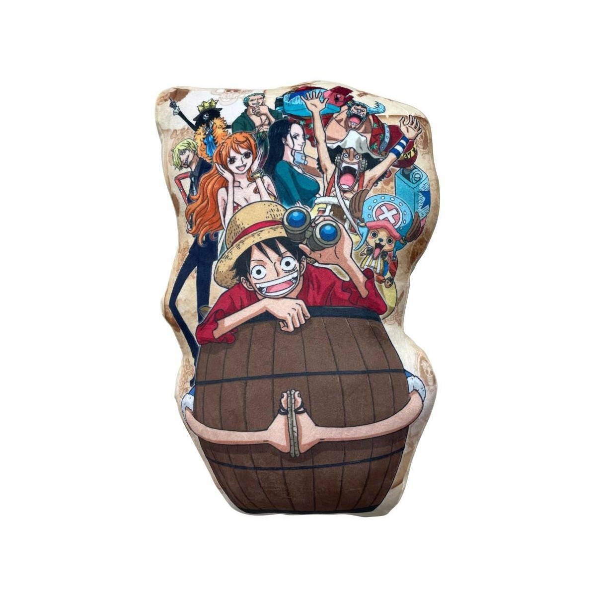 ONE PIECE - Luffy et L'équipage  - Coussin 3D
