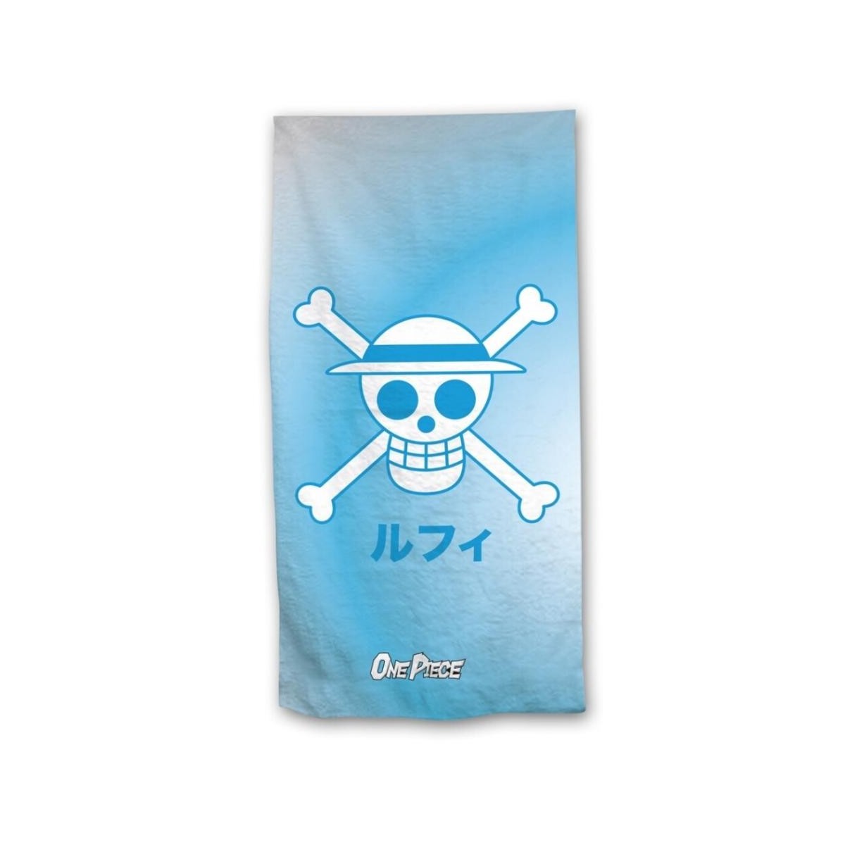 ONE PIECE - Equipage Chapeau de Paille - Serviette de Plage - 70x140cm