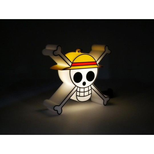 ONE PIECE - Tête de Mort - Lampe LED 9cm