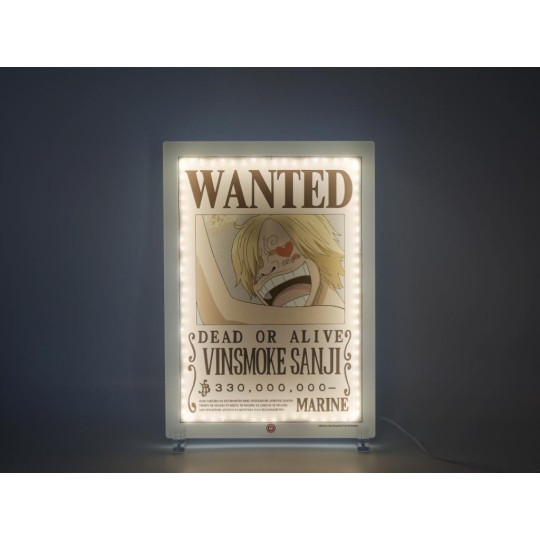 ONE PIECE - Sanji - Neon Mural Led - 30 cm