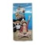 ONE PIECE  Serviette de Plage 100% Coton 70x140cm