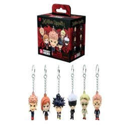 JUJUTSU KAISEN - Series 1 - Assortiment 12 Porte-Clés 5.5cm Blind Box