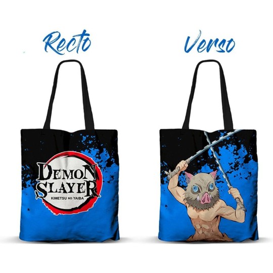 DEMON SLAYER - Inasuke Hashibira - Tote Bag Premium '40x33x1cm'