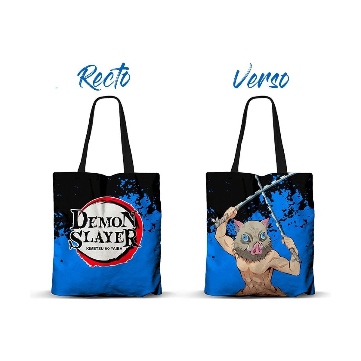 DEMON SLAYER - Inasuke Hashibira - Tote Bag Premium '40x33x1cm'