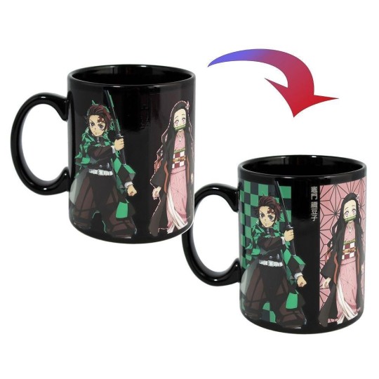 DEMON SLAYER - Groupe - Mug XL thermoréactif 473mL
