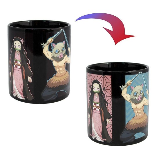 DEMON SLAYER - Groupe - Mug XL thermoréactif 473mL