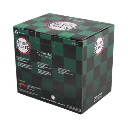 DEMON SLAYER - Masque de Tanjiro - Mug XXL à café 473ml
