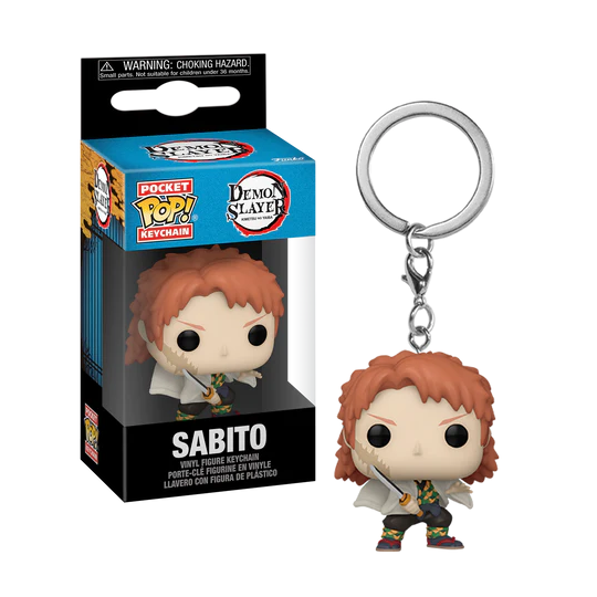 DEMON SLAYER - Pocket Pop Keychains - Sabito (No Mask)