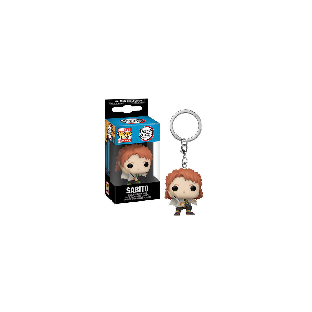 DEMON SLAYER - Pocket Pop Keychains - Sabito (No Mask)