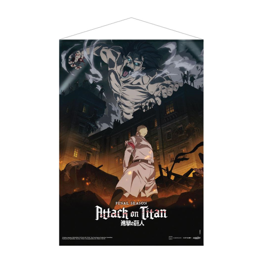 ATTACK ON TITAN : THE FINAL SEASON - Visual 1 - Wallscroll 50X70cm