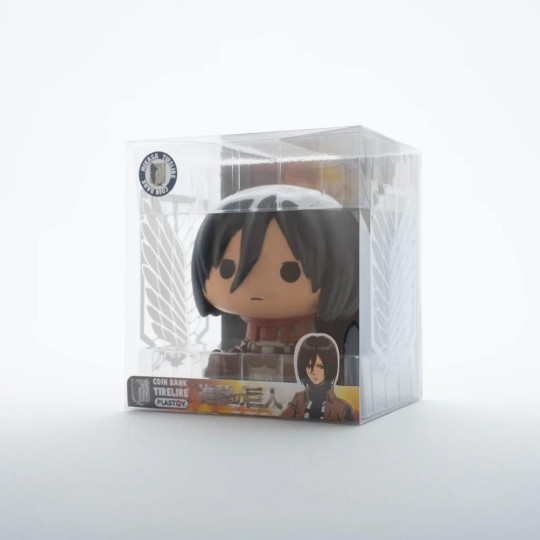 ATTACK ON TITAN - Mini-Tirelire - Chibi Mikasa - 13cm
