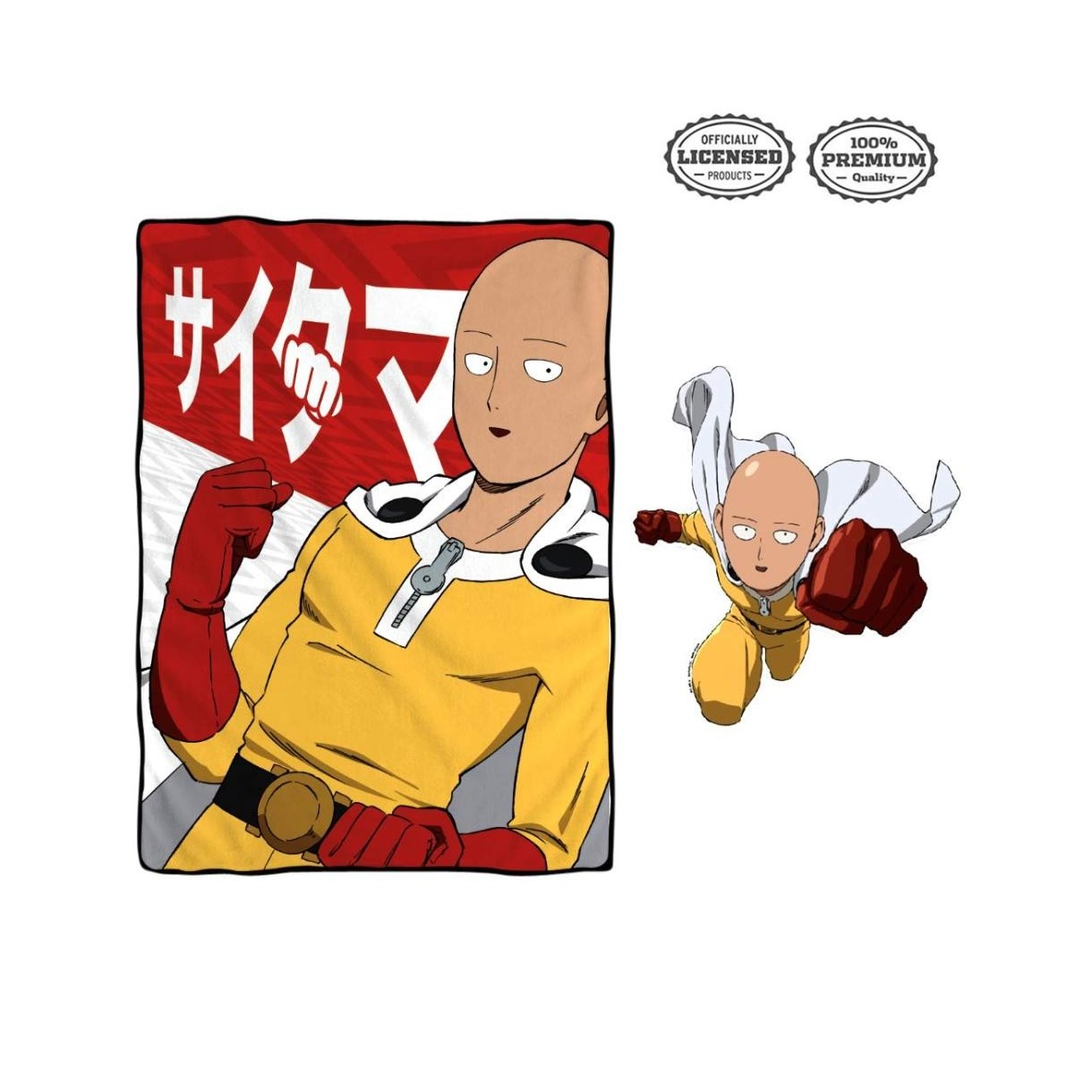 ONE PUNCH MAN - Saitama - Couverture 114x152cm