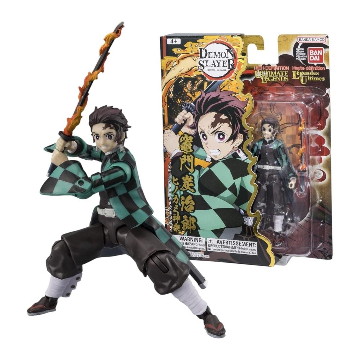 DEMON SLAYER - Tanjiro Kagura - Figurine Ultimate Legends V3 - 12cm