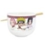 NARUTO - Bol à Ramen avec Baguette 414ml - Team Seven