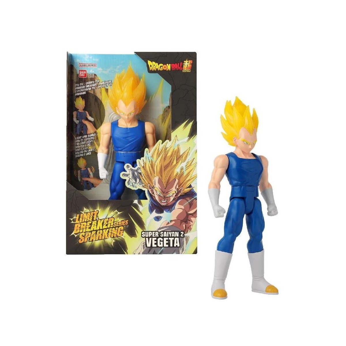 DRAGON BALL - SS 2 Vegeta - Figurine Limit Breaker Sparking 30Cm