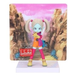 DRAGON BALL DAIMA - Panzy - Figurine Figure with Panel 13cm