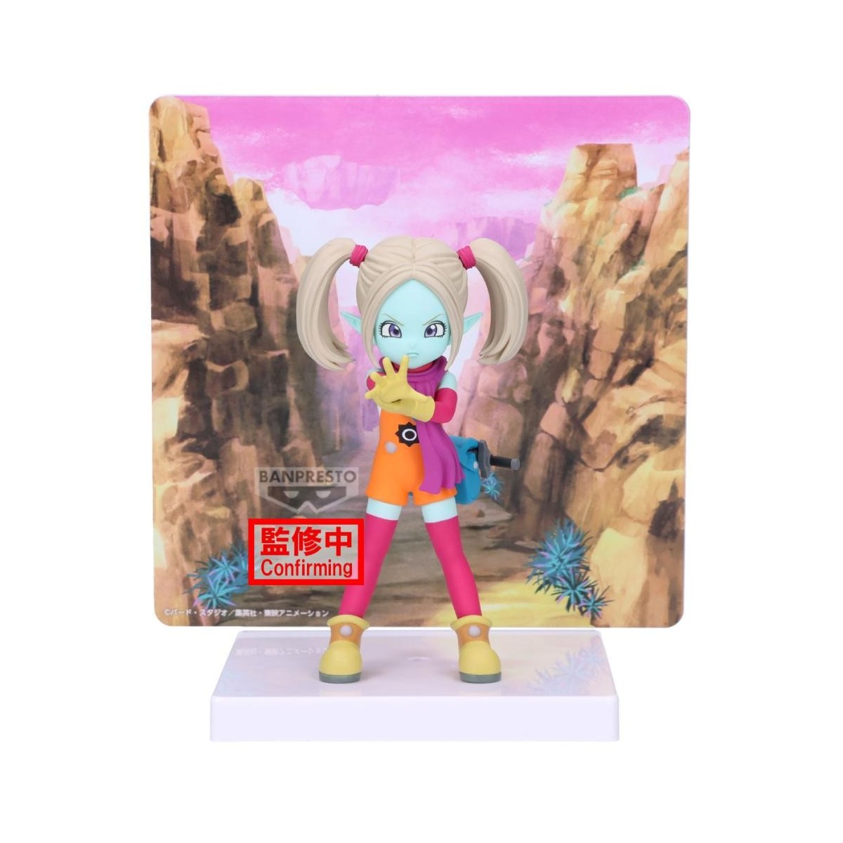 DRAGON BALL DAIMA - Panzy - Figurine Figure with Panel 13cm