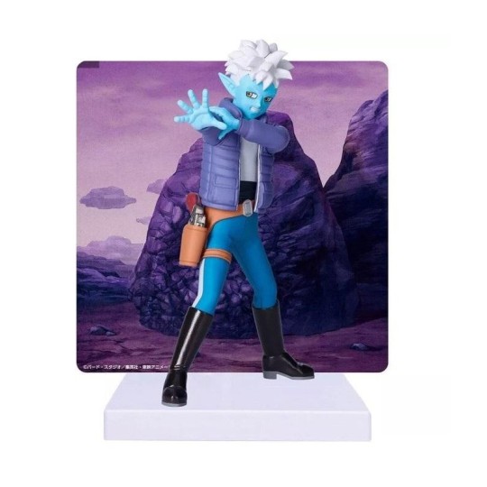DRAGON BALL DAIMA - Glorio - Figurine avec Panel 14cm