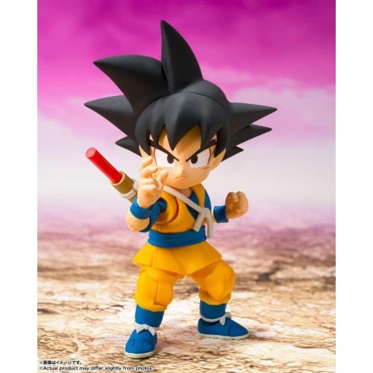 DRAGON BALL DAIMA - Mini Son Goku - Figurine S.H. Figuarts 7cm