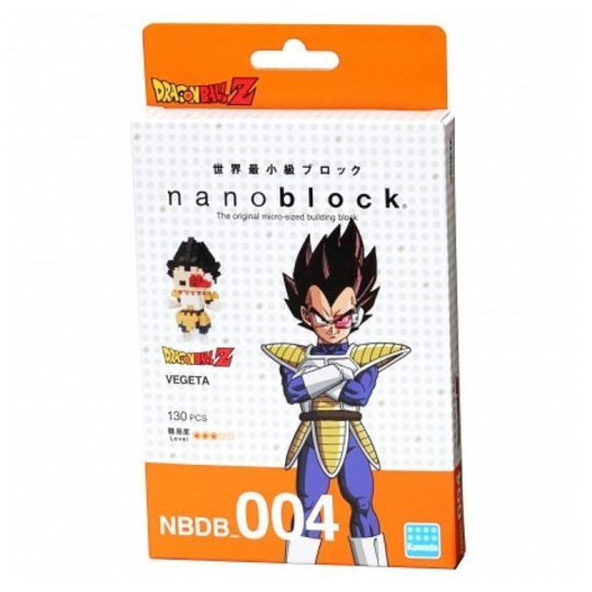 DRAGON BALL - Vegeta - Figurine Nanoblock 10cm