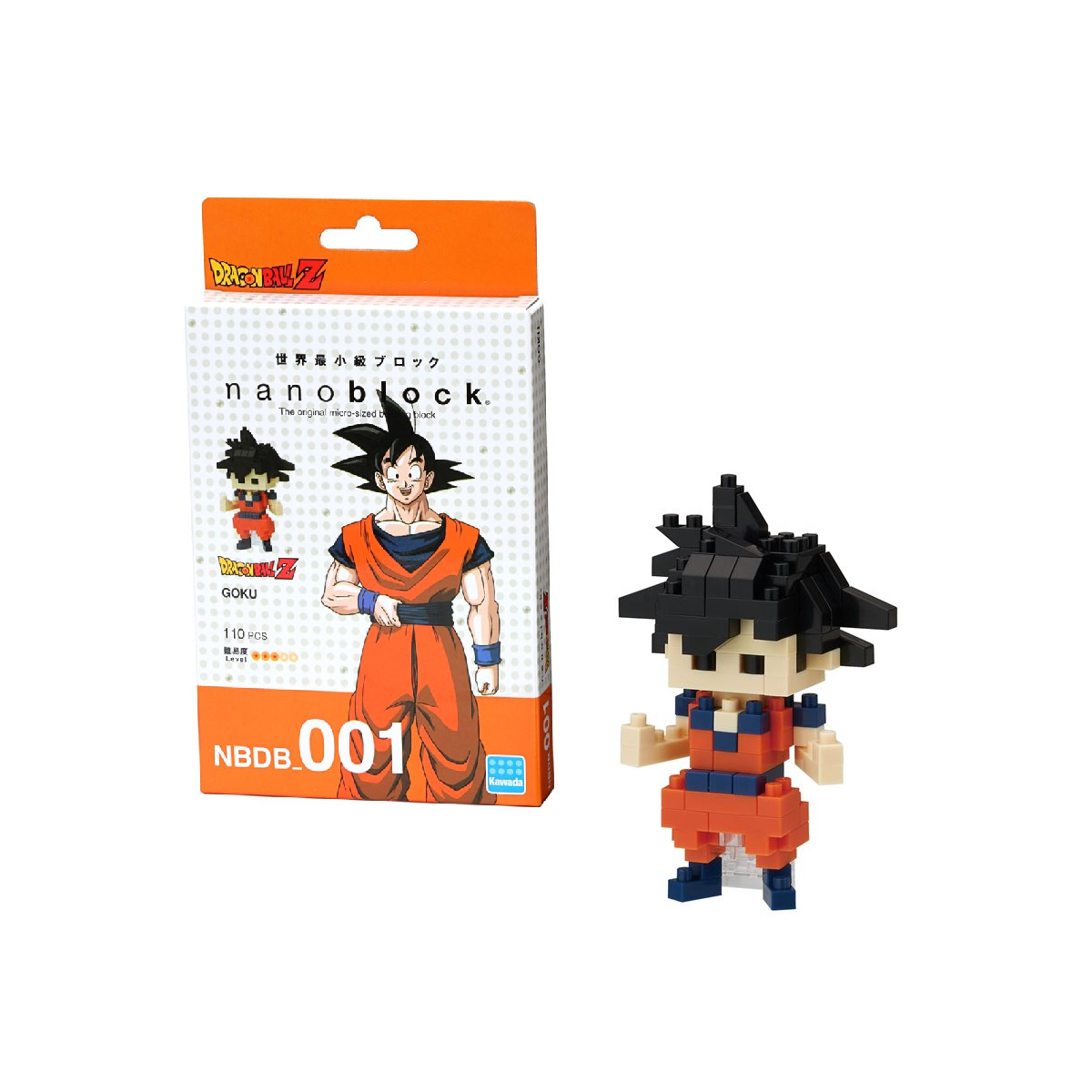 DRAGON BALL - Goku - Figurine Nanoblock 10cm