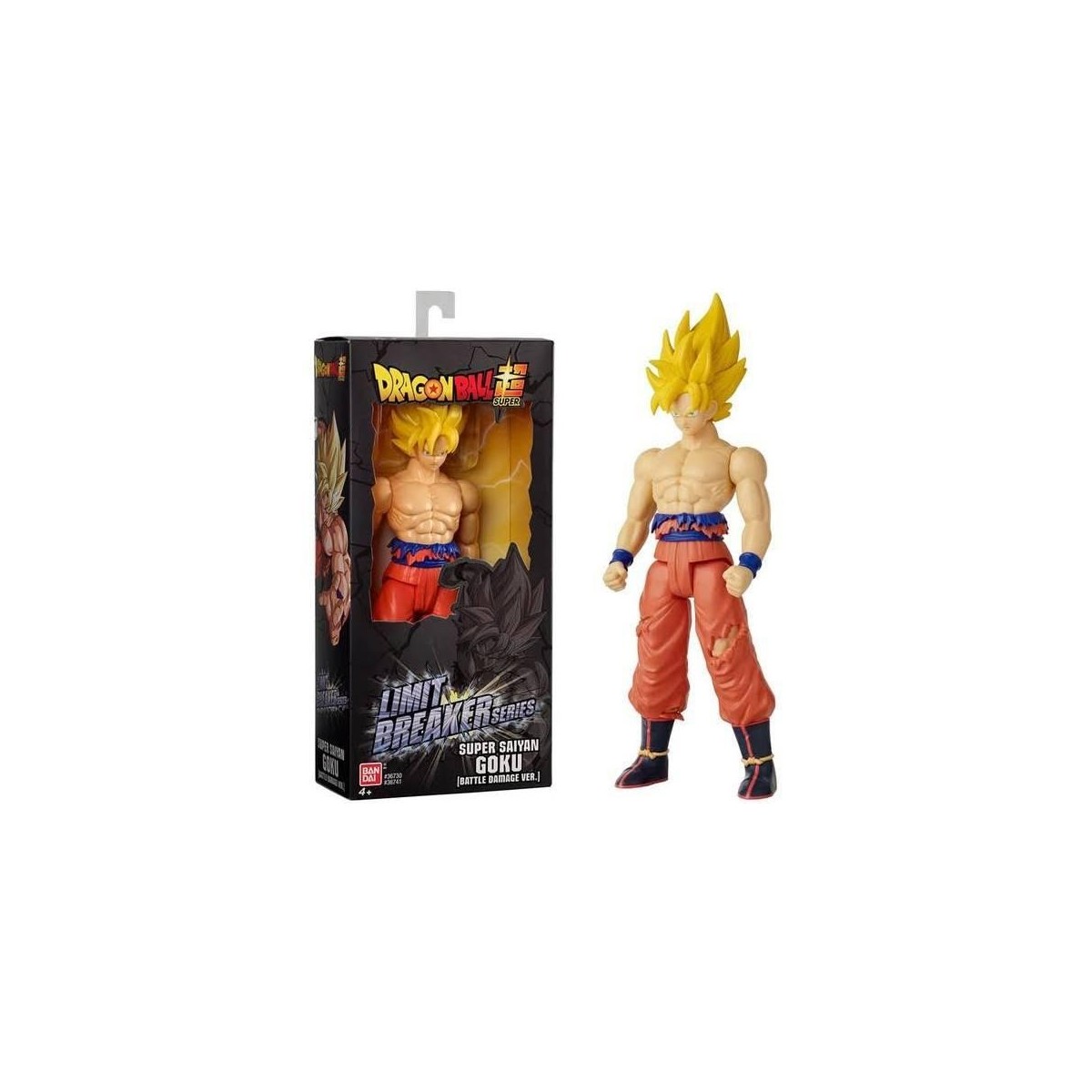 DRAGON BALL - SS Goku Battle Dam. - Figurine géante Limit Breaker 30cm