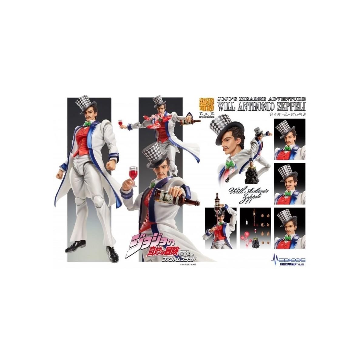 JOJO PART 1 - Will Anthonio Zeppeli - Figurine Chozokado 16cm
