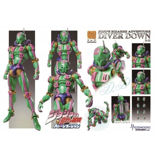 JOJO PART 6 - Diver Down - Fig. Super Action Chozokado 16cm