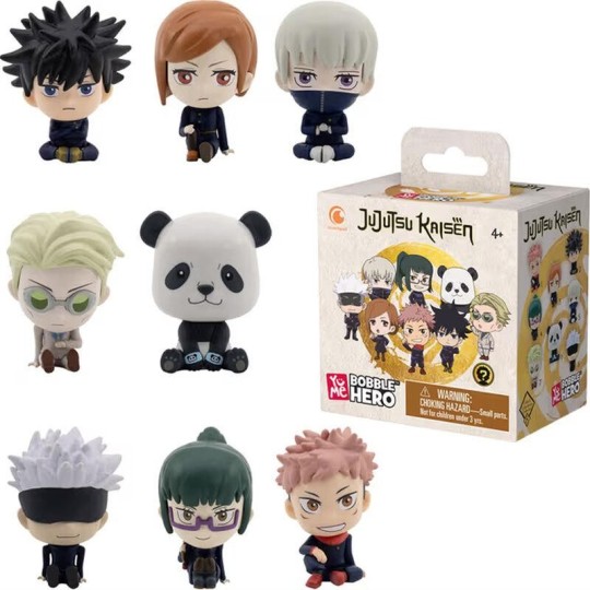 JUJUTSU KAISEN - Bobble Hero - Assortiment 12 Figurines 6cm -Blind Box