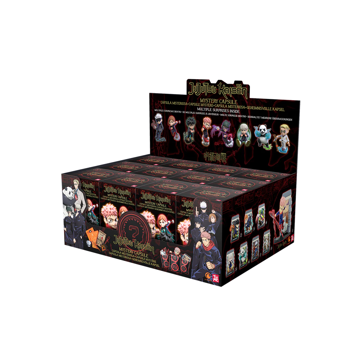 JUJUTSU KAISEN - Mystery Capsules - Assortiment 12 Figurines 9.5cm
