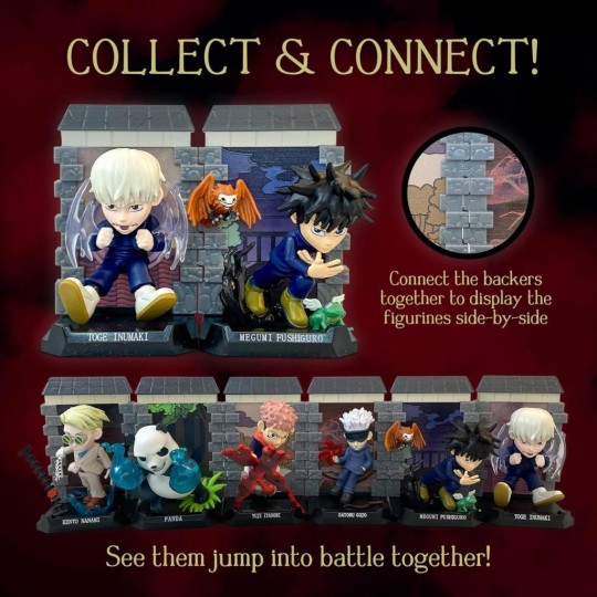 JUJUTSU KAISEN - Mystery Capsules - Assortiment 12 Figurines 9.5cm