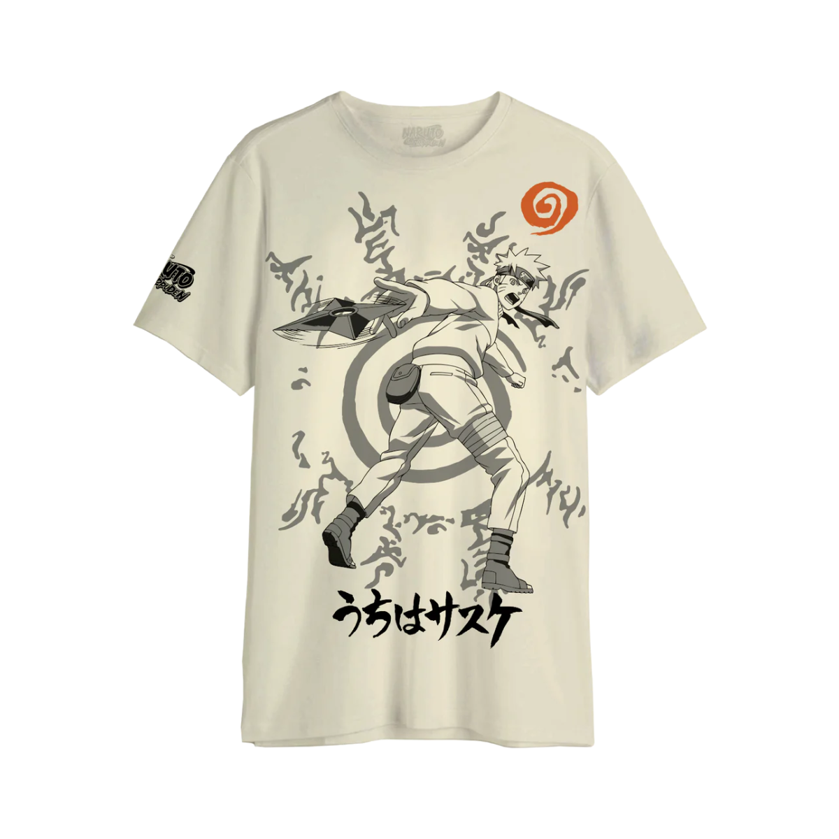 NARUTO SHIPPUDEN - Naruto - T-Shirt Oversize Homme (XS)