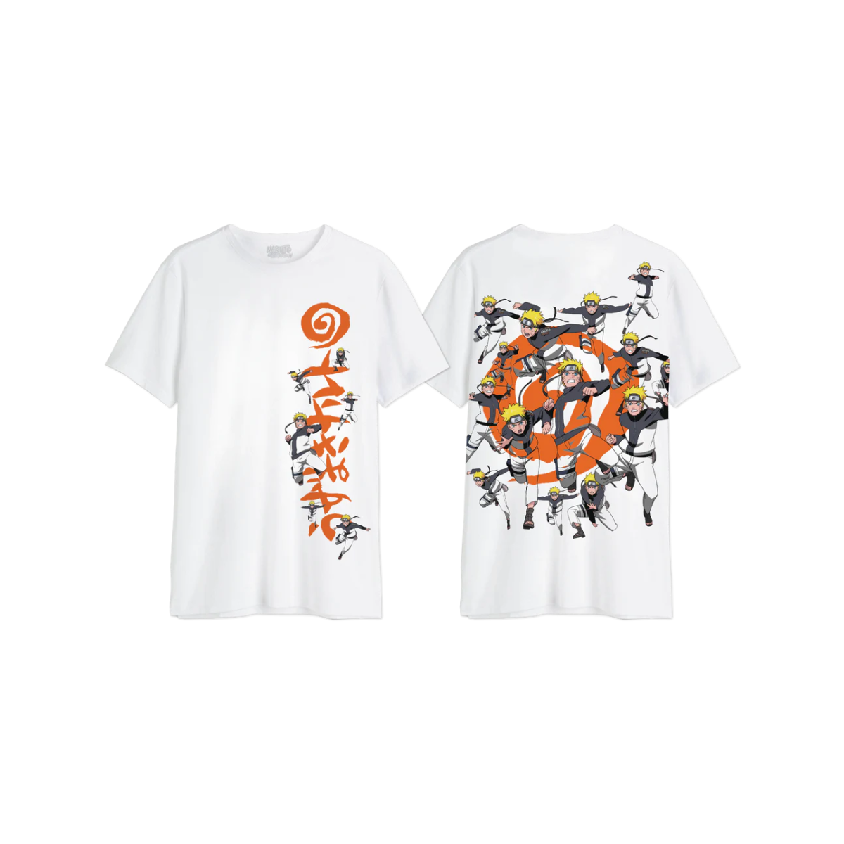NARUTO SHIPPUDEN - Multiclonage - T-Shirt Oversize Homme (S)