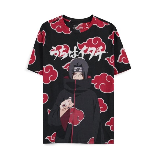 NARUTO SHIPPUDEN - Nuage Itachi - T-shirt Homme (M)