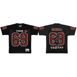 NARUTO - Itachi Akatsuki - T-Shirt Sports US Replica unisex (XXL)