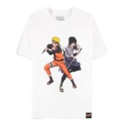 NARUTO SHIPPUDEN - Sasuke & Naruto  - T-Shirt Homme (S)