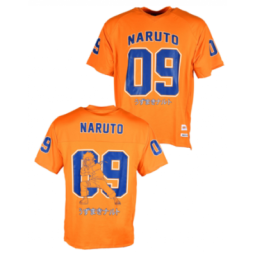 NARUTO - Naruto Uzumaki - T-Shirt Sports US Replica unisex (L)