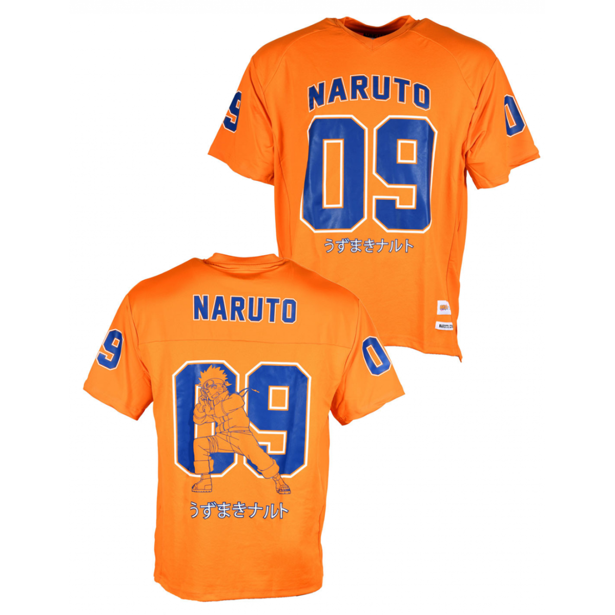 NARUTO - Naruto Uzumaki - T-Shirt Sports US Replica unisex (M)