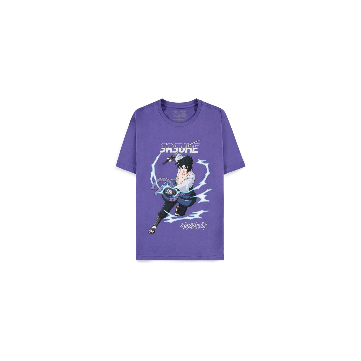 NARUTO - Sasuke Purple - T-Shirt Homme (S)