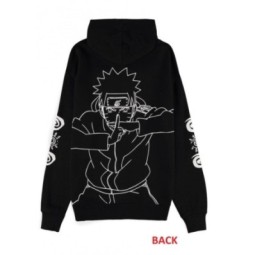 NARUTO SHIPPUDEN - Naruto - Pull à Capuche Zipper Homme (S)