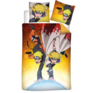 NARUTO - Minato & Naruto -Parure de lit 140x200cm  - '100% microfibre'